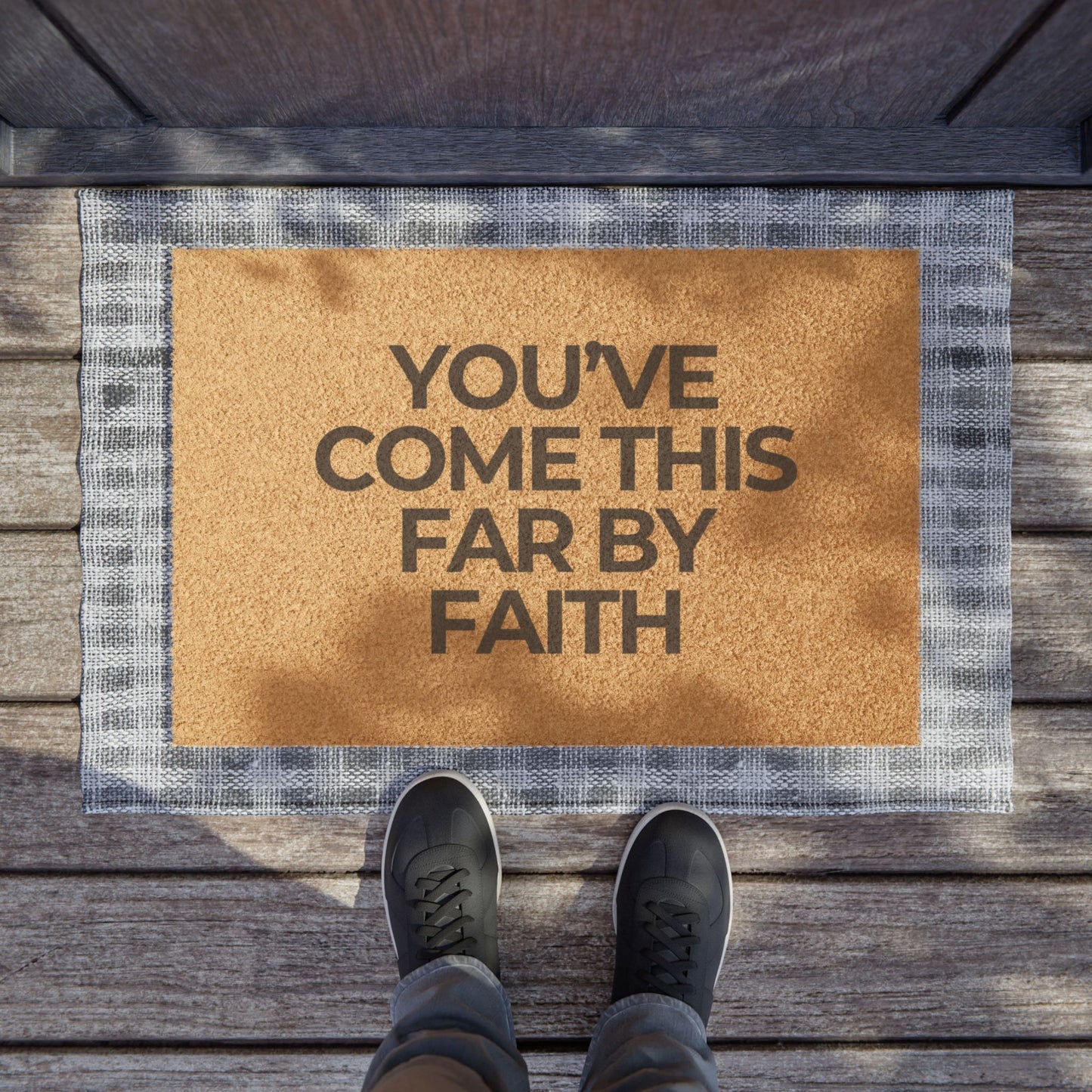 You've Come This Far By Faith- Entryway Decor for Home