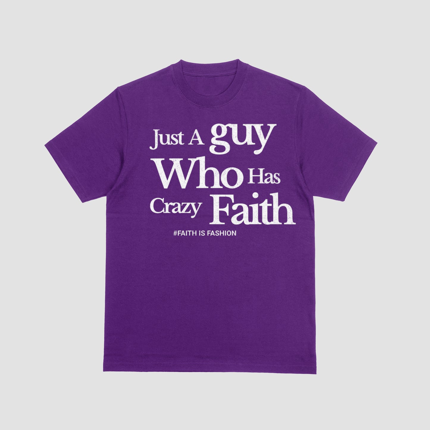 Just A Guy Who Has Crazy Faith