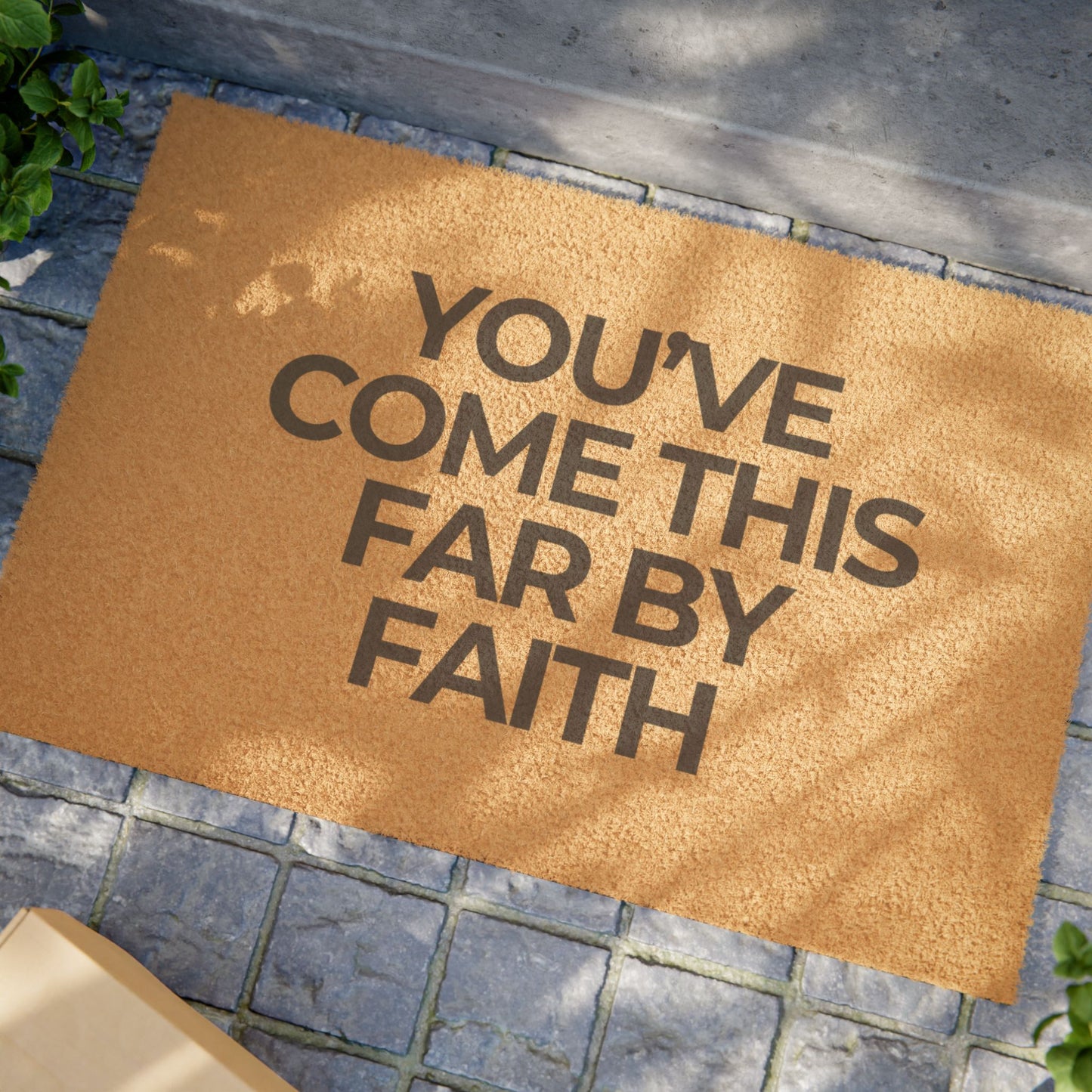 You've Come This Far By Faith- Entryway Decor for Home