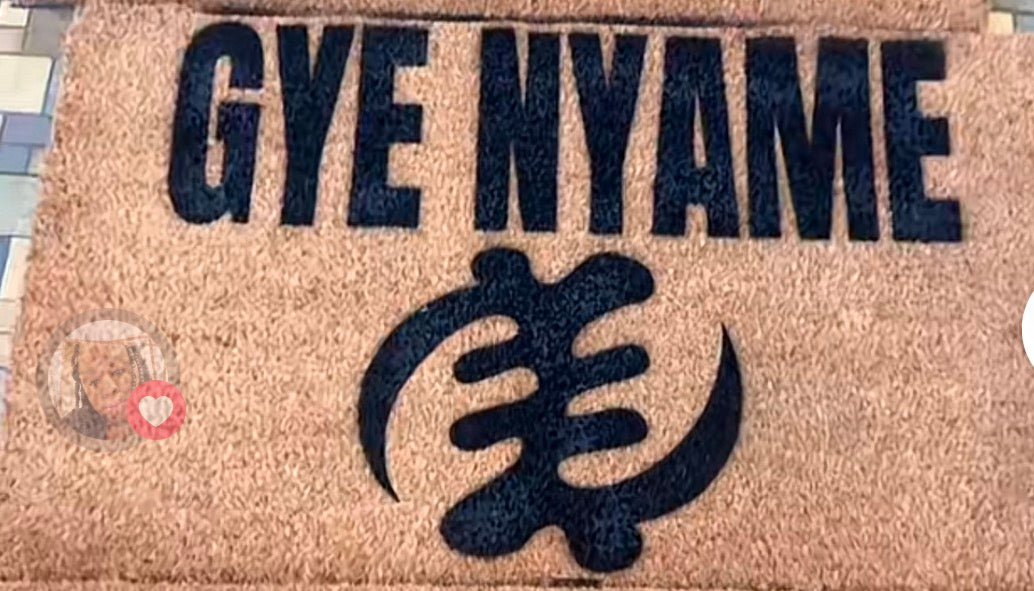 Gye Nyame-Doormat