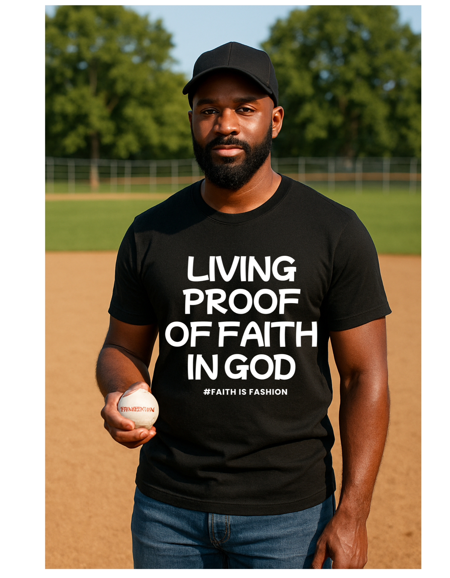 Living Proof Of Faith In God T-Shirt