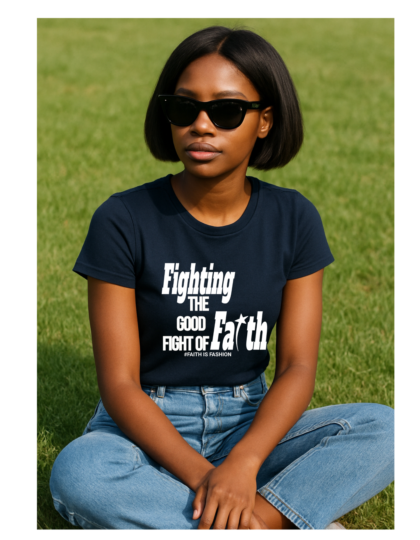 Fighting The Good Fight Of Faith-T-Shirt