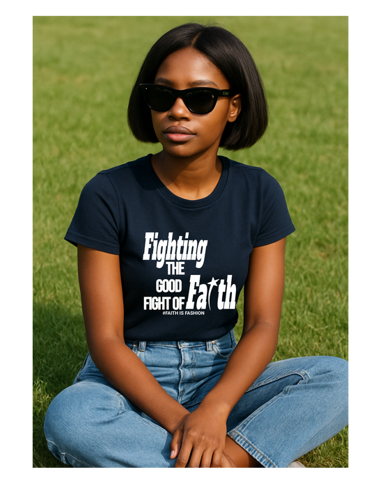 Fighting The Good Fight Of Faith-T-Shirt