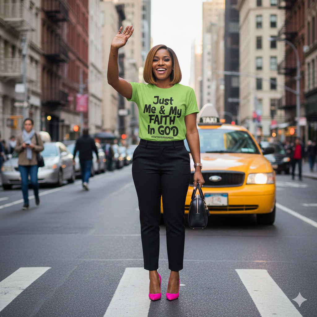 Just Me & My Faith In God T-Shirt