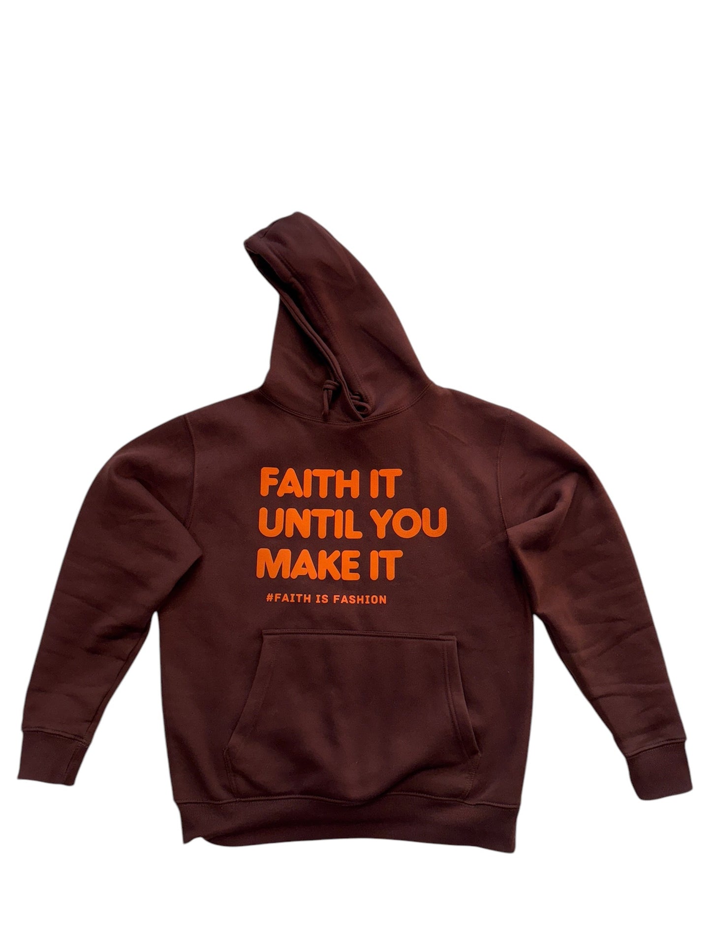 Faith It Until You Make It-Navy Hoodie