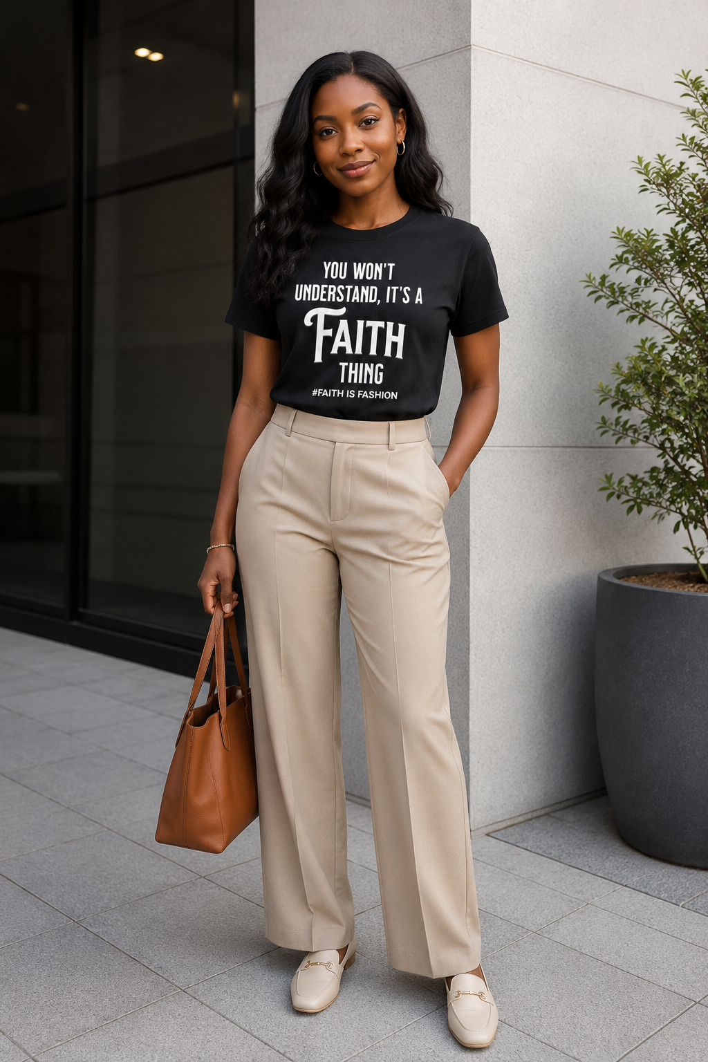 It's A Faith Thing-T-Shirt