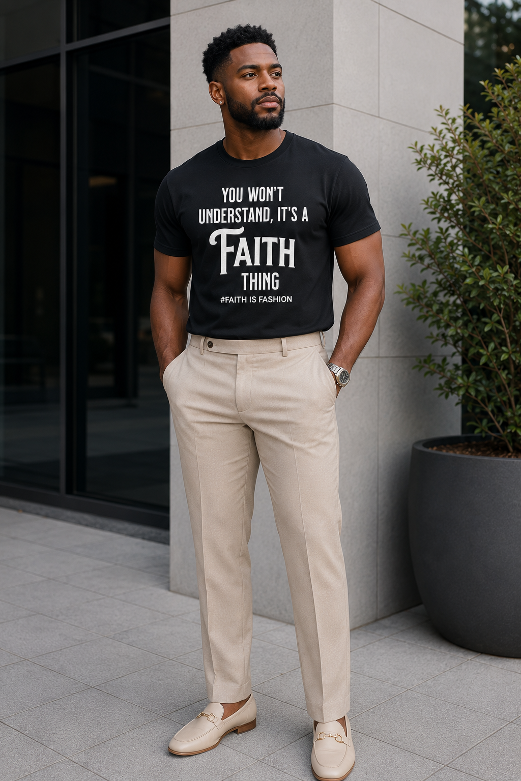 It's A Faith Thing-T-Shirt (MALE)