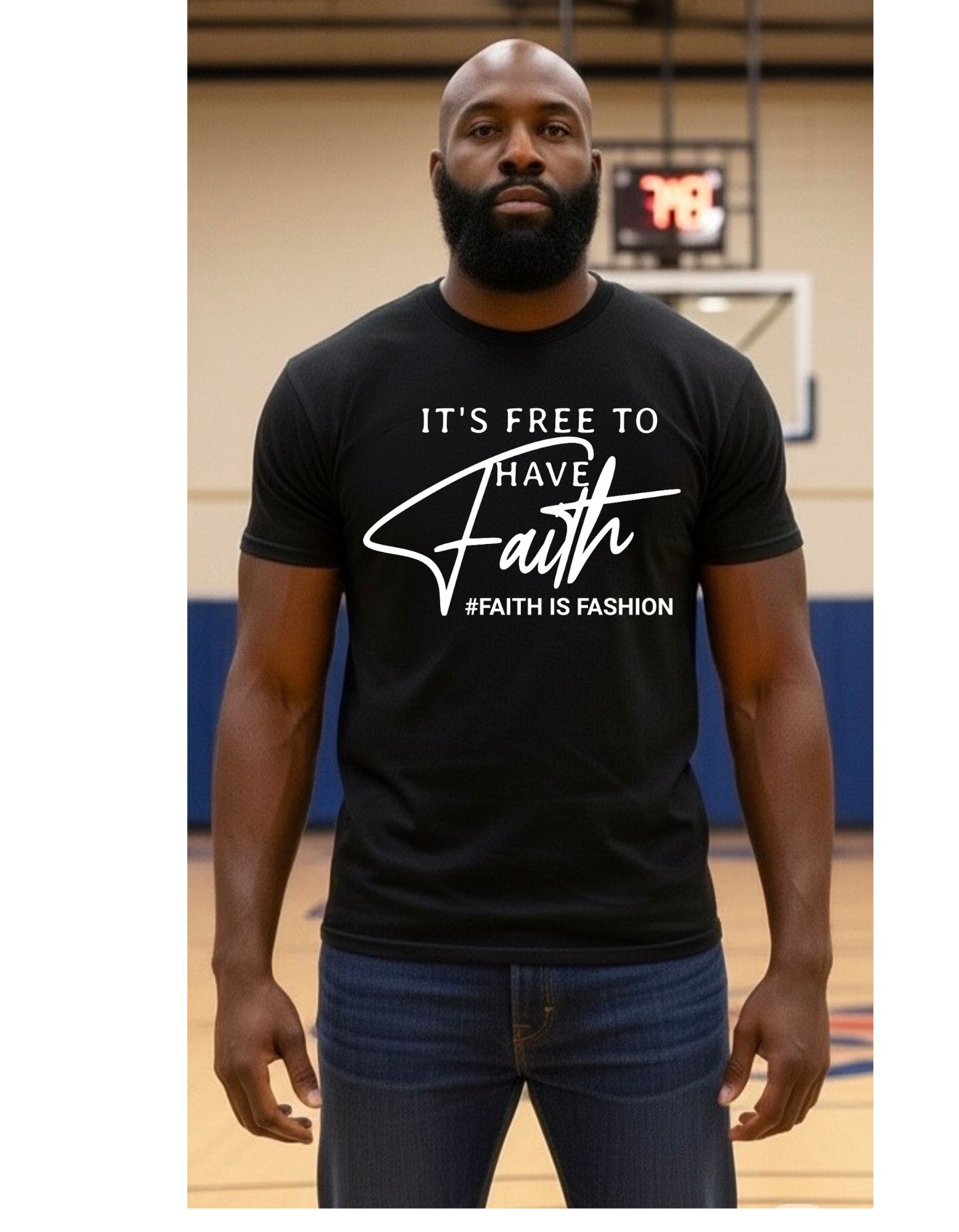 It's Free To Have Faith-T-Shirt