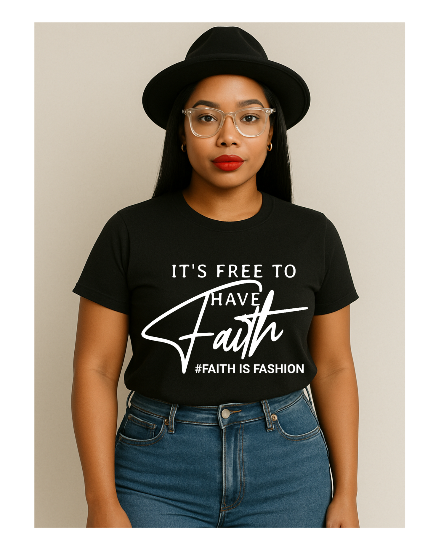 It's Free To Have Faith-T-Shirt